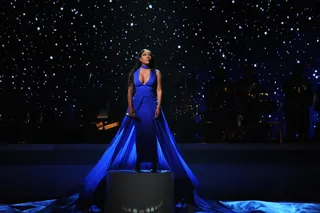 The BET Honors – January 2015  - R&amp;B songstress&nbsp;K. Michelle took the stage with a jaw-dropping performance at The 2015 BET Honors to tribute honorees&nbsp;Kanye West, Phylicia Rashad, Usher Raymond,&nbsp;Johnnetta Betsch Cole and John W. Thompson. (Photo: Brad Barket/BET/Getty Images for BET)