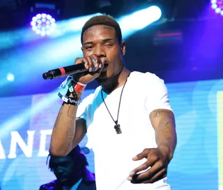 Kanye Co-Sign - Kanye West brings out Fetty Wap to perform at Roc City Classic NBA All-Star event in New York City.(Photo: Andy Pareti/Getty Images for SXSW)
