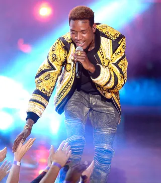 MTV Movie Awards (April 2015) - As if "Trap Queen" wasn't already a hit, the record was further popularized when the Paterson, New Jersey, rapper performed alongside Fall Out Boy at the 2015 MTV Movie Awards.(Photo: Kevork Djansezian/MTV1415/Getty Images for MTV)