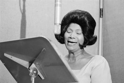 Mahalia Jackson – 'We Shall Overcome' - &quot;We Shall Overcome&quot; was a protest and gospel song sung by many marchers during the civil rights movement and taken to new heights when gospel legend Mahalia Jackson&nbsp;sang on it. Jackson performed it at many rallies during the 1960s, helping to raise money for the struggle.(Photo: CBS via Getty Images)