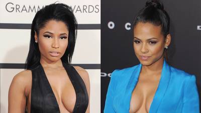 Nicki Minaj vs. Christina Milian - Apparently, beef knows no genre.&nbsp;Nicki Minaj&nbsp;called out Christina Milan for taking the &quot;Pretty on Fleek&quot; phrase she popularized and selling it on T-shirts. &quot;I was waiting on my percentage at the door! *tilts head*&quot; she tweeted. Wayne may have had to play peacemaker between the two Young Money cohorts because it didn't last long.