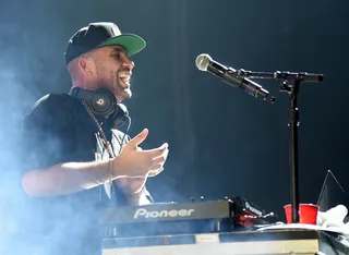 DJ Drama - DJ Drama stays putting on for the streets this year, continuing his mixtape reign with Jeezy's surprise release Ganagsta Party. He even goes heavy metal with&nbsp;King 810 for the Midwest Monsters 2 tape.(Photo: Ethan Miller/Getty Images)