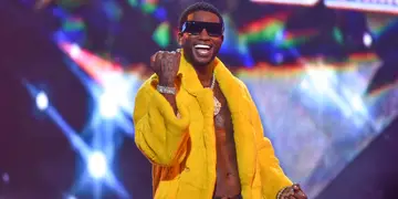 Gucci Mane on BET Buzz 2020.