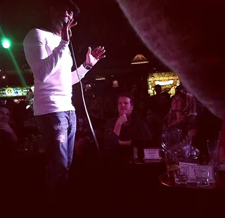 Dave Chappelle - The world has missed Chappelle since his departure from Comedy Central. Now he's back with new material and some lucky fans at the Comedy Cellar got to see it during an impromptu performance. (Photo: Questlove/Instagram)