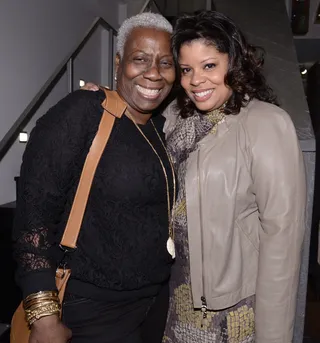 BET Leadership - BET exec Jocelyn Cooley and a guest. (Photo: Kris Connor/Getty Images for BET)