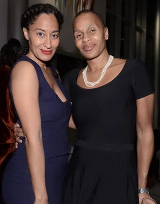 Leading Ladies - Tracee Ellis Ross and BET exec Jeanine Liburd. (Photo: Kris Connor/Getty Images for BET)