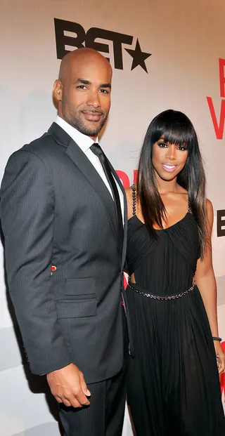 Dynamite Duo - Kelly Rowland and Boris Kodjoe made a perfect pair as hosts of Rip the Runway. They're both stylish and have model features we can't help but stare at.  (Photo: Stephen Lovekin/Getty Images for BET's Rip the Runway)