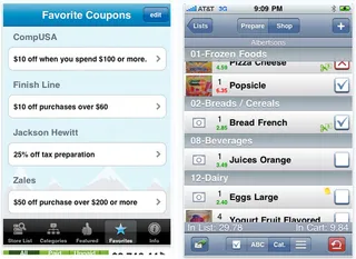Coupon Sherpa - Coupon Sherpa&nbsp;is a popular mobile coupon app that provides digital coupons for hundreds of stores and restaurants. You can browse discounts available in your area and create a &quot;favorites&quot; tab for easier access to your preferred destinations. This app is free and compatible with iPhone and Android devices.(Photo: Coupon Sherpa)