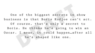 On Boris Kodjoe... - (Photo: BET)