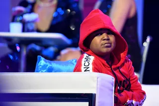 Pio La Ditingancia&nbsp;looks out at the crowd. &nbsp; - (Photo: Marcus Ingram/Getty Images for BET)&nbsp;