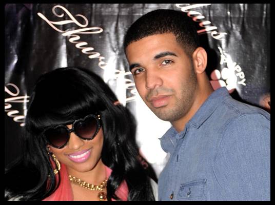 pictures of nicki minaj and drake kissing