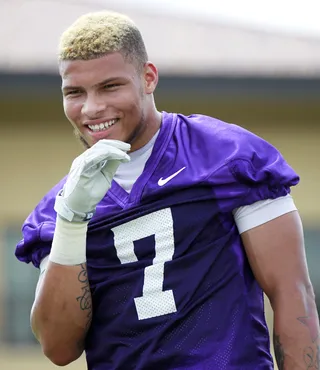 Tyrann Mathieu Booted from LSU Football - The Louisiana State Football team dismissed Tyrann Matheiu last Friday for &quot;a violation of team rules&quot; after the cornerback reportedly failed multiple drug tests. (Photo: AP Photo/Gerald Herbert)