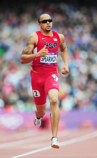 Wallace Spearmon - Wallace Spearmon has had a lot of success in the 200m race, but unfortunately Usain Bolt kept him from capturing gold for the U.S.(Photo: Stu Forster/Getty Images)