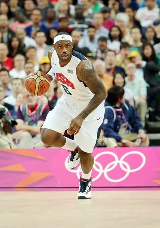 LeBron James - Bron Bron just got his first ring and now he's got his second gold medal! In 2012 this guy is winning!(Photo: Christian Petersen/Getty Images)