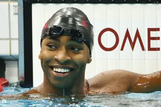Cullen Jones - Cullen left this year's Olympic games with two silver medals and a gold. Not too shabby for this superior swimmer.Don't miss him tonight on 106 &amp; Park at 6P/5C!(Photo: Ezra Shaw/Getty Images)