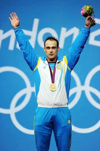 Heaviest Weightlifting 94kg Total and Heaviest Weightlifting 94kg Clean and Jerk (Male) - Athlete: Ilya Ilyin Country: Kazakhstan Date: Aug. 4  (Photo: Mike Hewitt/Getty Images)