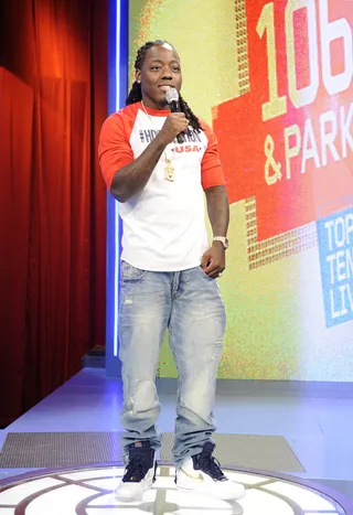 OK Now - Ace Hood at 106 &amp; Park, August 9, 2012. (Photo: John Ricard / BET).