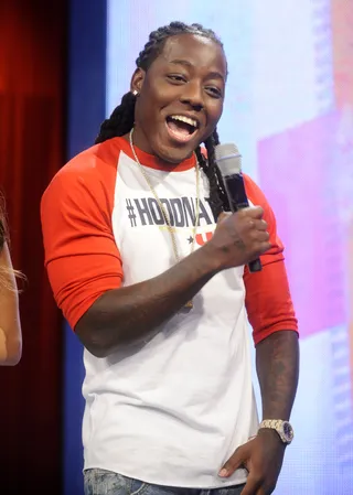 Wow - Ace Hood at 106 &amp; Park, August 9, 2012. (Photo: John Ricard / BET).