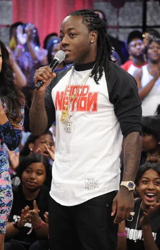 Oh Just a Word  - Ace Hood at 106 &amp; Park, August 8, 2012. (Photo: John Ricard / BET)