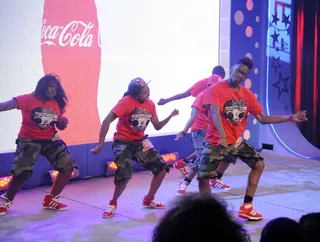 Skillz For Days - W.O.W. contestants M.A.D. Skillz at 106 &amp; Park, August 8, 2012. (Photo: John Ricard / BET)