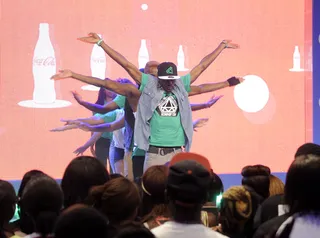 Matrix - W.O.W. contestants Fynul Destination at 106 &amp; Park, August 8, 2012. (Photo: John Ricard / BET)