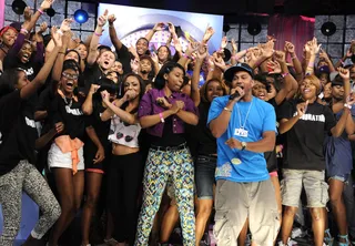 Always Live - DJ Lyve at 106 &amp; Park, August 8, 2012. (Photo: John Ricard / BET)