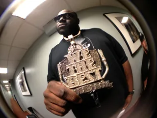 Fatboi - DJ Fattboi outside the greenroom at 106 &amp; Park, August 10, 2012. (Photo: John Ricard / BET)