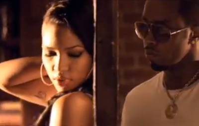 Diddy and Cassie in "Must Be Love" video