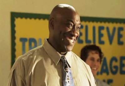 Mr. Hollis - In Robert Townsend's movie&nbsp;In the Hive, the late Michael Clarke Duncan played Mr. Hollis, one of the dedicated teachers and mentors at a school that helped at-risk teenagers. (Photo: Courtesy of V Studio)