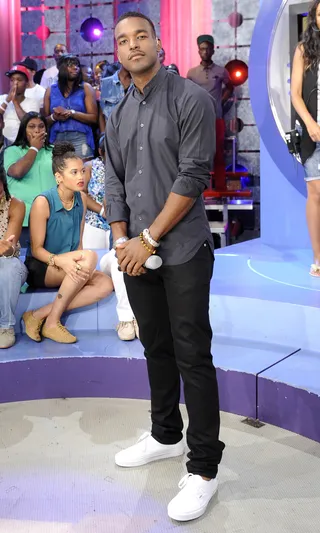 Style - Luke James at 106 &amp; Park, August 7, 2012. (Photo: John Ricard / BET)
