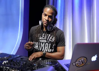 DJ Spynfo - DJ Spynfo at BET's 106 &amp; Park, August 6, 2012. (Photo: John Ricard / BET)