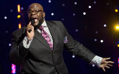 Shout About It  - Zebulon Ellis does his very &quot;Sunday best&quot;&nbsp;by performing quartet, and even recruits his father to get some shine by singing along. (Photo: BET)