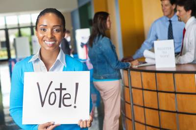 Campaign Worker - As the 2016 presidential election season kicks off, the campaigns are hiring staffs all around the country — and sending them from state to state to push their candidates’ agendas. Find someone you believe in and get on board.   (Photo: Getty Images / E+)