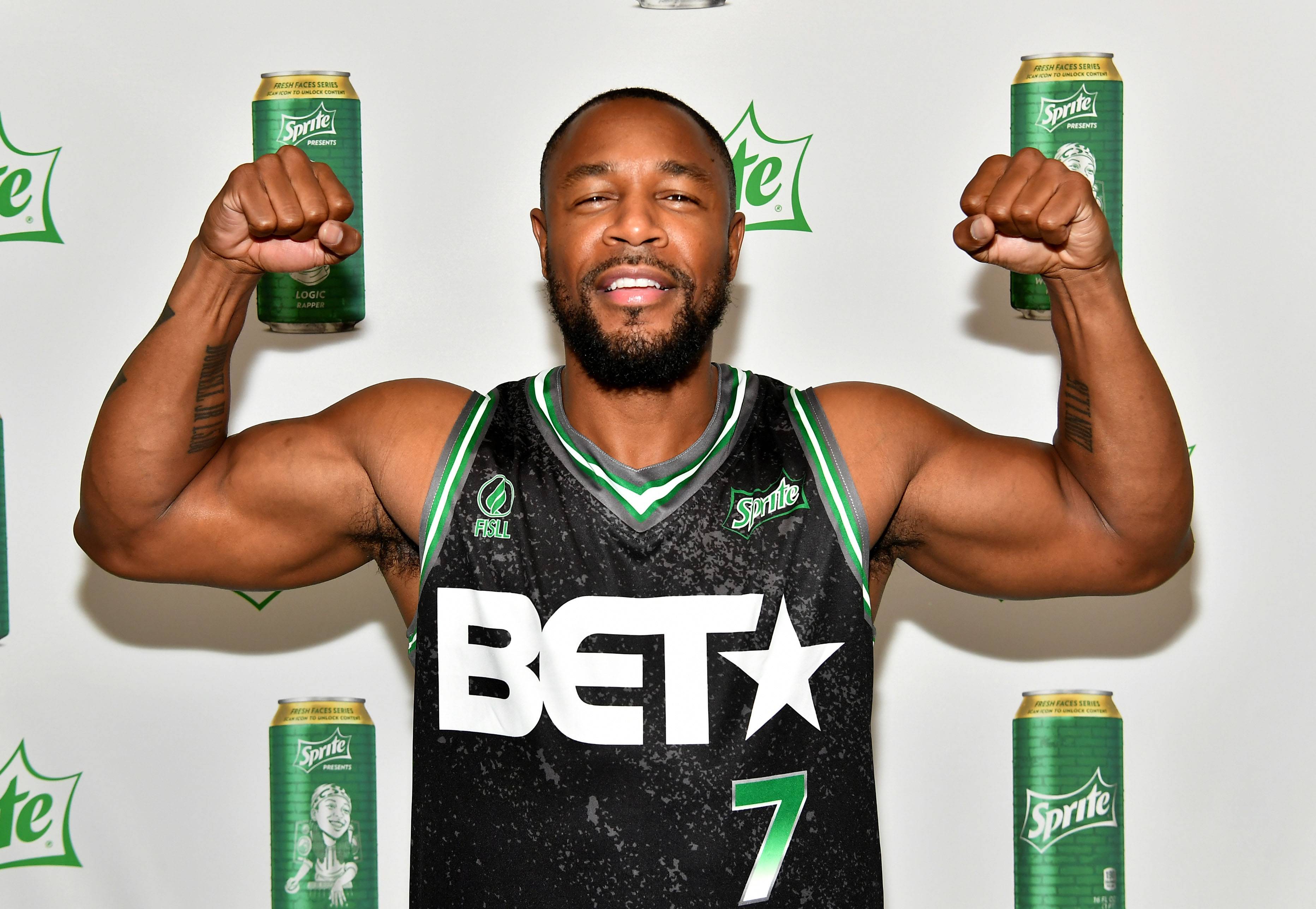The R&amp;B OG Tank Looking Like LeBron Out There! - (Photo: Paras Griffin/Getty Images for BET)