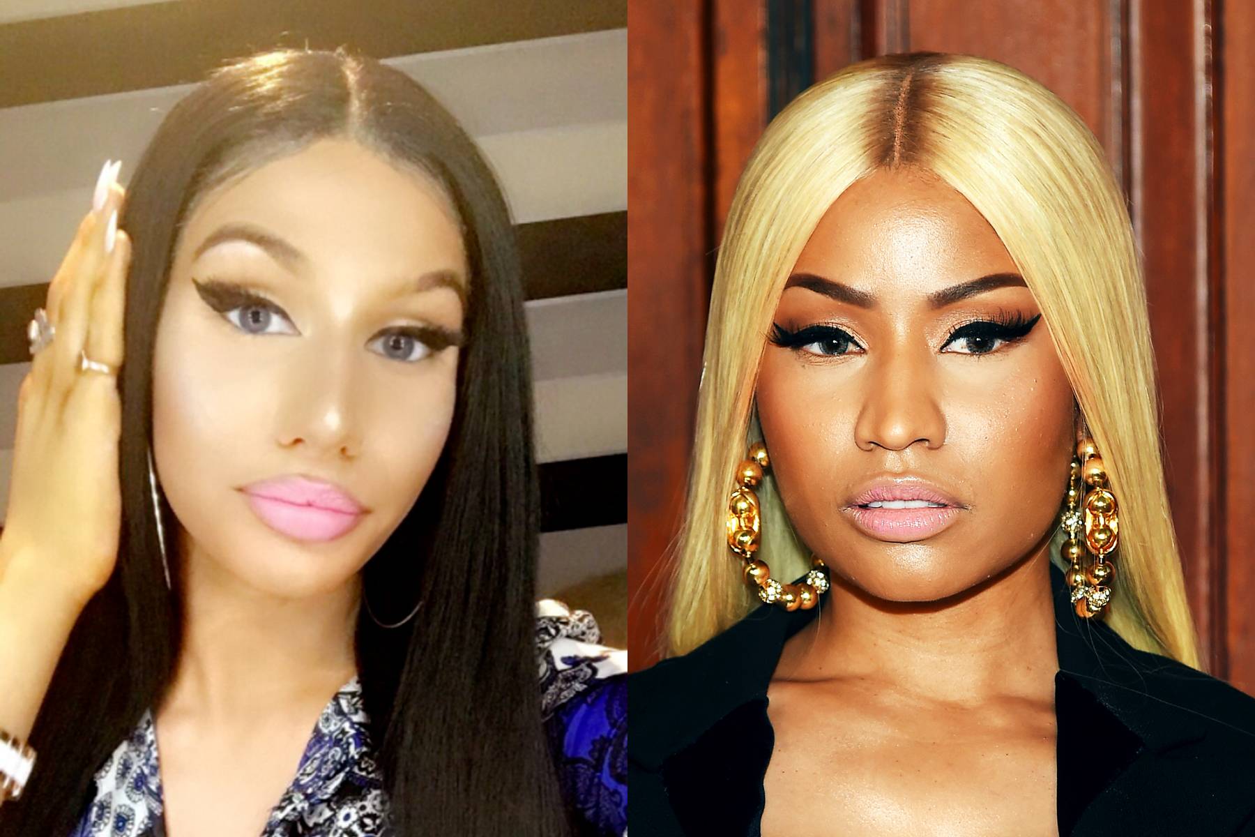 The Internet Loses It After Discovering This Nicki Minaj Lookalike Is A  White Girl | News | BET