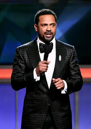 Intro - Mike Epps highlights some of the great influencers and talent in the black community! (Photo by Alberto Rodriguez/BET/Getty Images for BET)