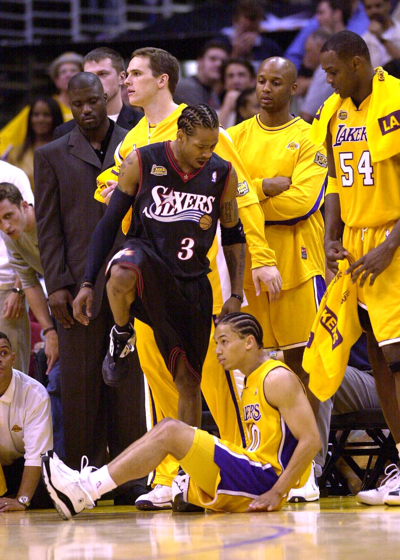 GQ Sports on X: Allen Iverson: NBA style innovator   / X