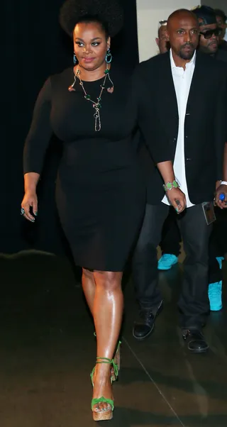 Black Beauty - Jill Scott struts backstage during the BET Experience at the L.A. Staples Center.(Photo: Mark Davis/BET/Getty Images for BET)