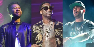 For the Love of Music  - Gucci pushed out mixtapes on the regular, so he has to have a go-to roster of DJs and producers to help him. His go-to folks are&nbsp;Zaytoven and DJ Drama.(Photos from left: Prince Williams/WireImage, Paras Griffin/Getty Images for Atlantic Records, Ethan Miller/Getty Images)&nbsp;