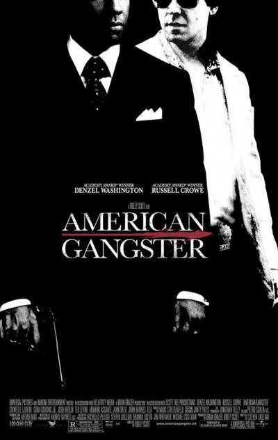 American Gangster, Saturday at 5P/4C - Denzel's running New York City. Take a look at other gangster flicks.&nbsp;Encore presentation on Sunday at 1P/12C.(Photo: Universal Pictures)&nbsp;