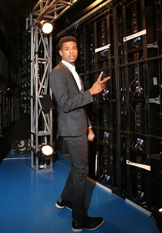 Swag Before the Stage - &nbsp;(Photo:&nbsp; Bennett Raglin/BET/Getty Images for BET)