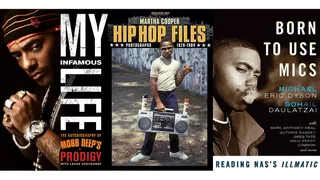 Know the Ledge - These books touch upon various perspectives of the culture from the historical side, to the street elements, to the artists' own perspectves. These books may not help you become a better rapper, but they can offer you a better vantage point on rap. If you have a moment, do the history and read up on the culture that you breathe, eat and love.  (Photos from left: Touchstone, From Here to Fame, Basic Civitas Books)