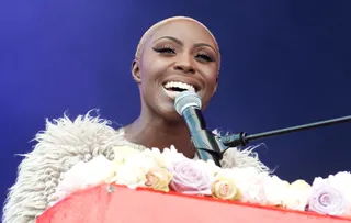 Best International Act: UK: Laura Mvula  - British soul singer Laura Mvula made waves with her debut Sing to the Moon and had the radio bumping with her hit single "Green Garden" to earns her nomination for Best International Act: UK.&nbsp;(Photo: Rob Harrison/Getty Images)
