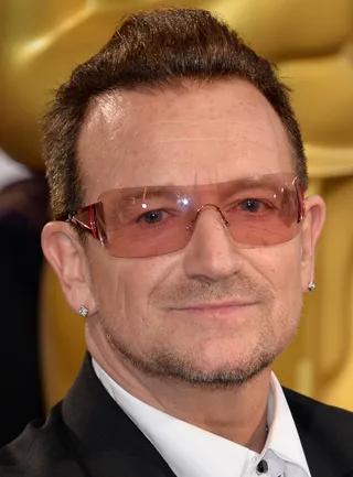 Bono: May 10 - U2's philanthropic frontman celebrates his 54th birthday. (Photo: Michael Buckner/Getty Images)