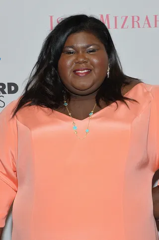 Gabourey Sidibe: May 6 - The Oscar-nominated actress, who gave a stirring speech at the Ms. gala recently, is on top of the world at 31.  (Photo: Mike Coppola/Getty Images for Good Shepherd Services)