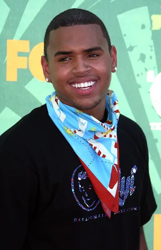 2006 Teen Choice Award for Breakout Male Artist - There was no denying that 16-year-old Chris Brown was a teenage heartthrob. His fans let him know that they had his back when he won the 2006 Teen Choice Award for Breakout Male Artist.(Photo: Frazer Harrison/Getty Images)