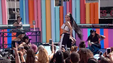 Saweeite performs before the 2019 BET Awards.
