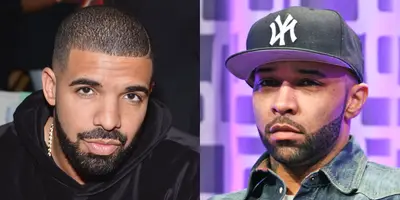 This Baby Beef Is Sprouting Wings - If you've been tuned in at all, you'll know that Drake and Joe Budden are entangled in some sort of strange beef — one that seemingly came out of nowhere. Or did it? The back and forth has been swift, so keep up with us as we travel through this very brief (but potent) history. &nbsp;– Jon Reyes(Photos from left: Grant Lamos IV/Getty Images, Bennett Raglin/BET/Getty Images)