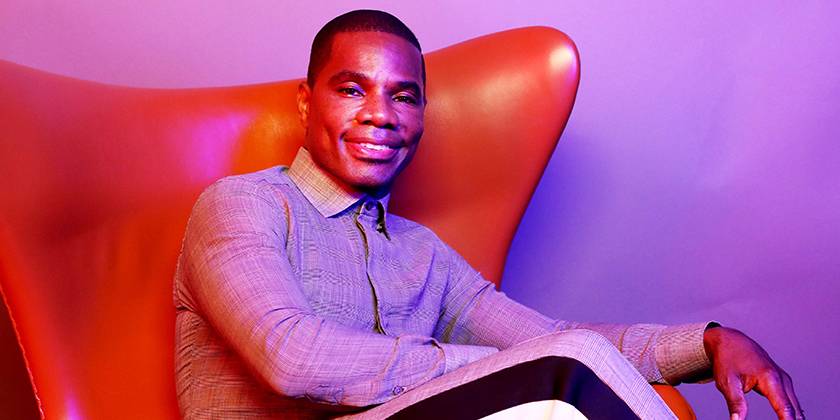 Shout out to Kirk Franklin for his Best Gospel/Inspirational Award nomination.&nbsp; - (Photo by Bennett Raglin/Getty Images for BET)