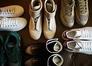 Shoes of the Future - Looks like Future keeps his sneakers in excellent condition.(Photo: Future via Instagram)